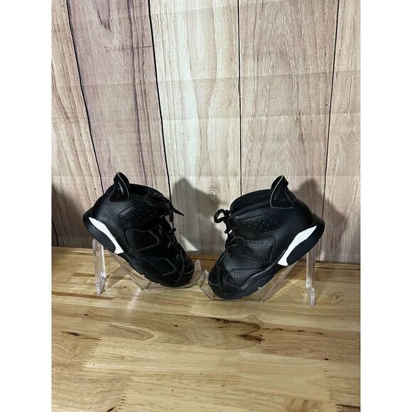 Nike Kids Air Jordan 6 Retro Black Size 9C - Picture 1 of 8